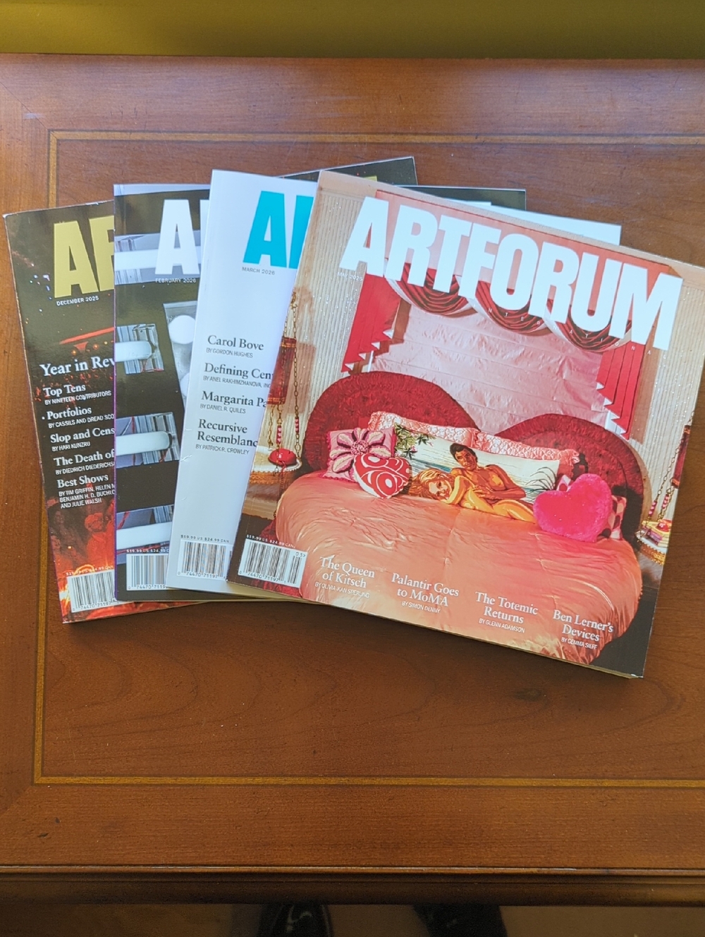 ArtForum Magazine (Pick one)